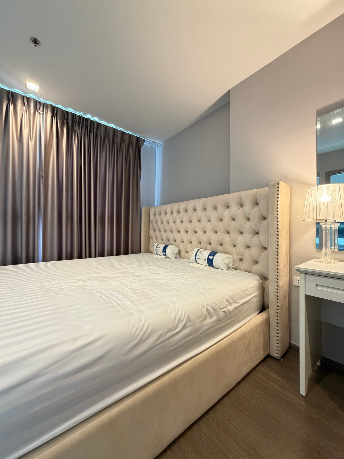 For RentCondoOnnut, Udomsuk : Ideo Sukhumvit 93 for rent, 1 bedroom, 37 sq m., with bathtub, king size bed.