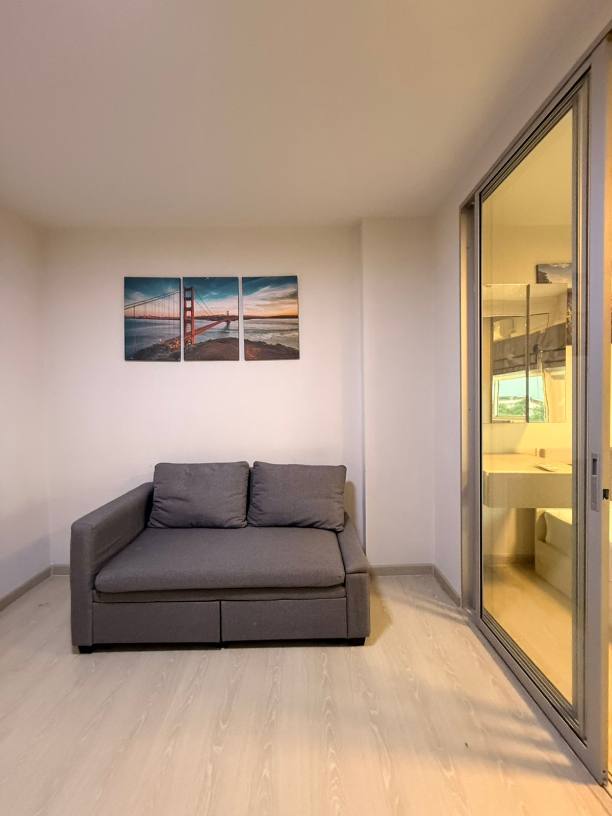 ให้เช่าคอนโดเสรีไทย-นิด้า : ให้เช่าคอนโด เดอะนิช ไอดี เสรีไทย ห้องสวย พร้อมเครื่องใช้ไฟฟ้าเฟอร์นิเจอร์