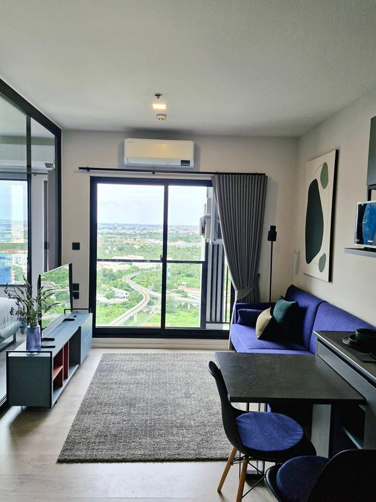 ให้เช่าคอนโดบางแค เพชรเกษม : ⭐️ The Key MRT Phetkasem 48 ⭐️ให้เช่าห้องสวย ขนาด 28.5 ตรม. ตกแต่งอย่างดีมีเฟอร์นิเจอร์ครบ