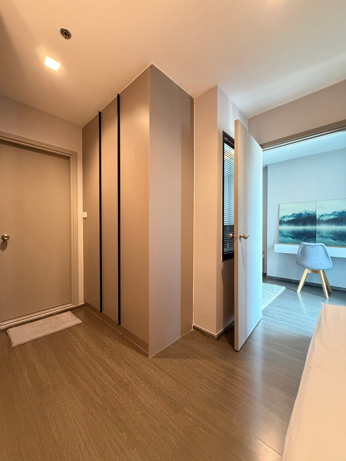 For RentCondoOnnut, Udomsuk : Ideo Sukhumvit 93 for rent, 1 bedroom, 37 sq m., with bathtub, king size bed.
