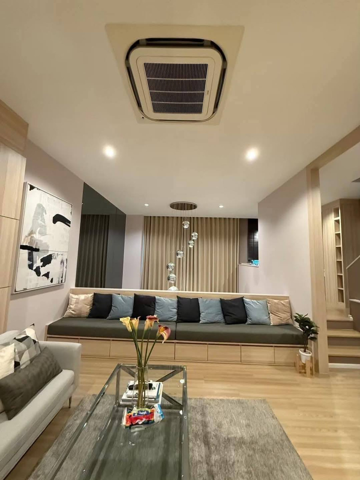 For RentTownhomePattanakan, Srinakarin : Townhome for rent, 3.5 floors