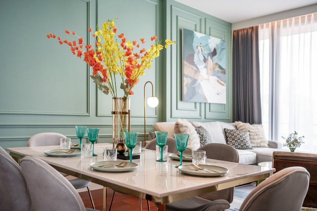 For RentCondoSukhumvit, Asoke, Thonglor : For rent Khun by YOO, extremely private! Luxury condo, high floor, very beautiful panoramic city view.