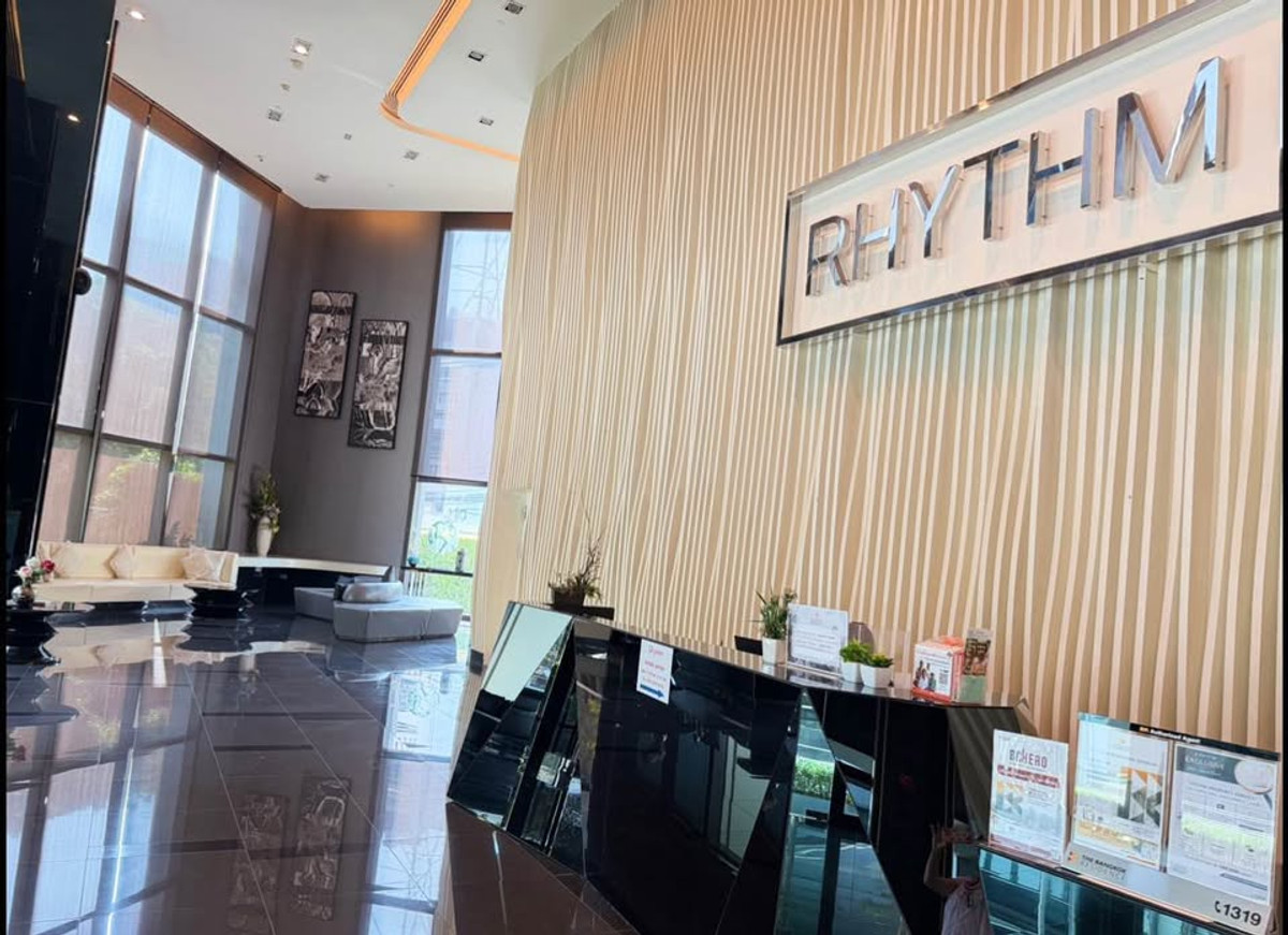 ให้เช่าคอนโดอ่อนนุช อุดมสุข : RC026526 Condo 2 beds for rent at RHYTHM Sukhumvit 44/1 ติด BTS พระโขนง