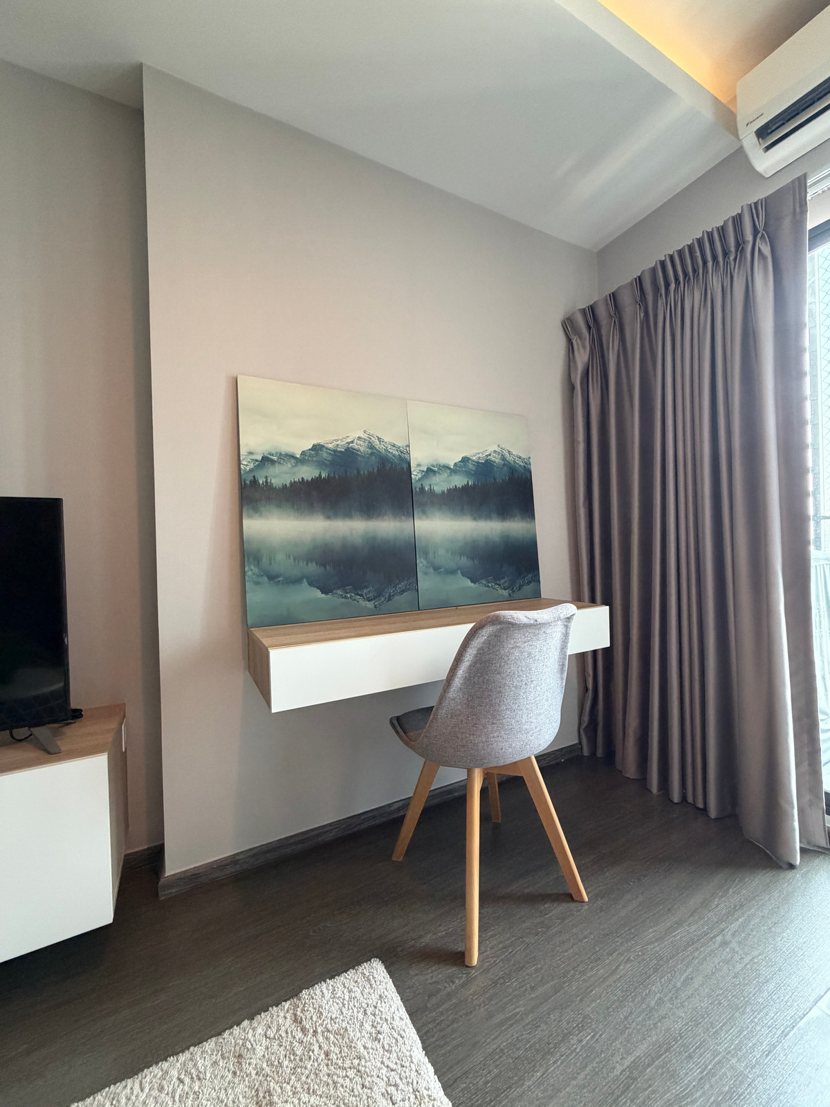 For RentCondoOnnut, Udomsuk : Ideo Sukhumvit 93 for rent, 1 bedroom, 37 sq m., with bathtub, king size bed.