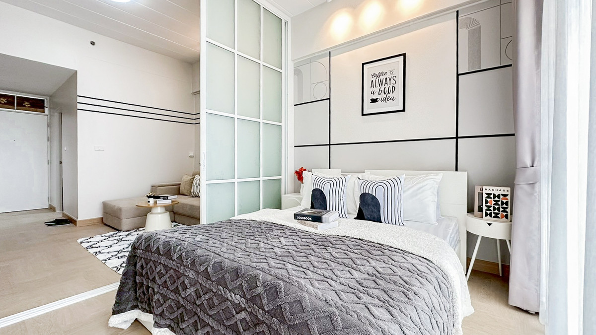 For SaleCondoRamkhamhaeng, Hua Mak : 📌Ramkhamhaeng, Lat Phrao, Bang Kapi, Srinakarin 🥰Corn Ear Condo Near the airport link