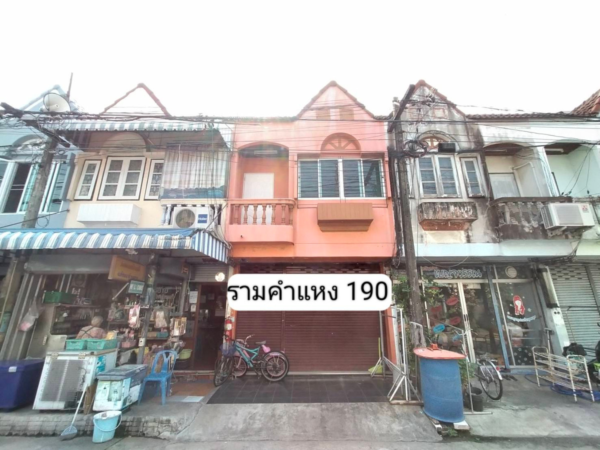 For RentTownhomeMin Buri, Romklao : ⚡ For rent, 2-story townhome, Soi Ramkhamhaeng 188, size 16 sq m. ⚡