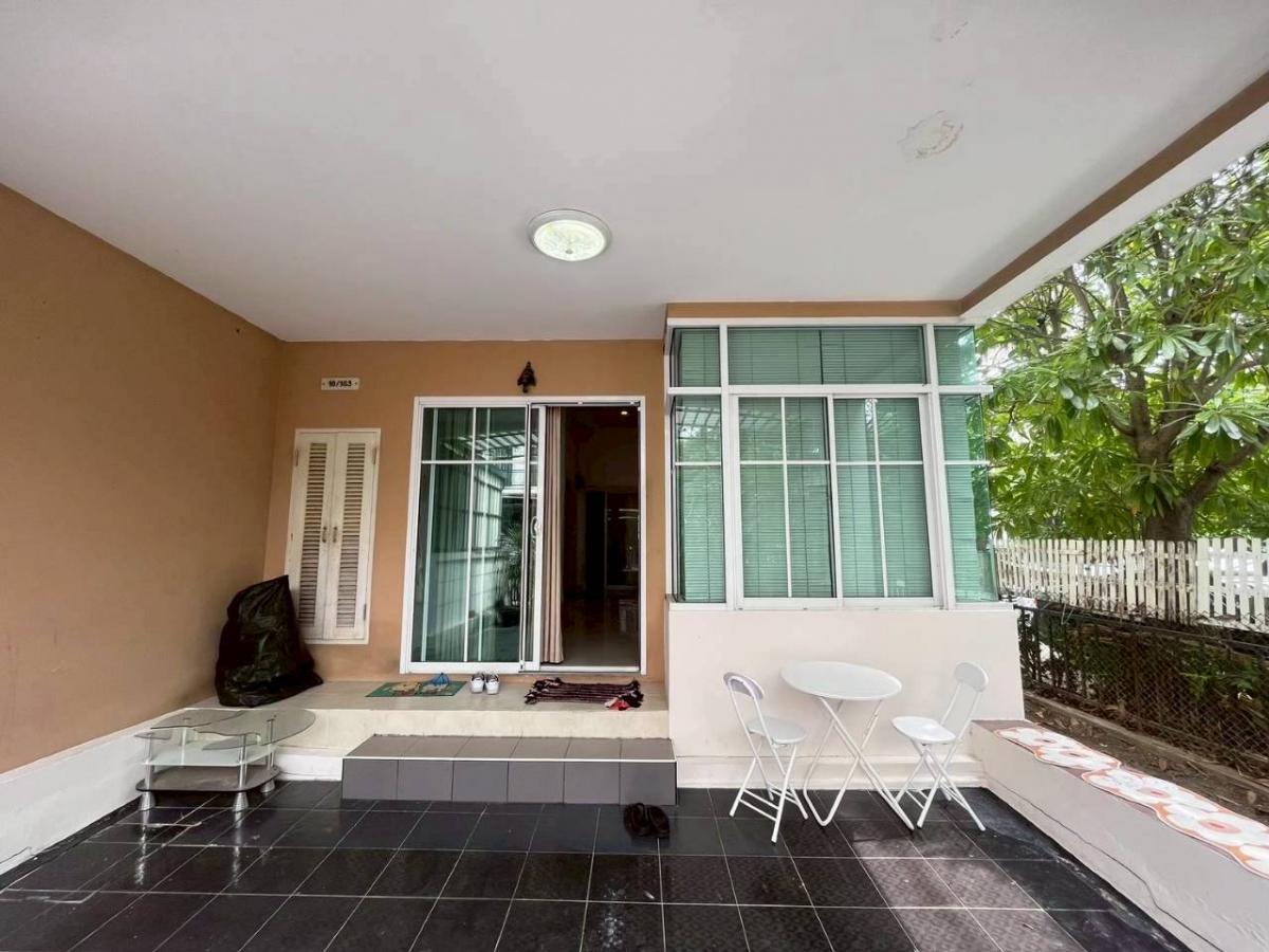 For RentTownhomeLadkrabang, Suwannaphum Airport : 28/02/2026, 3 bedroom detached house, The Metro Rama 9, ready to move in, near BTS. Rent for only 26,000 baht/month, meeting the needs of every urban lifestyle.