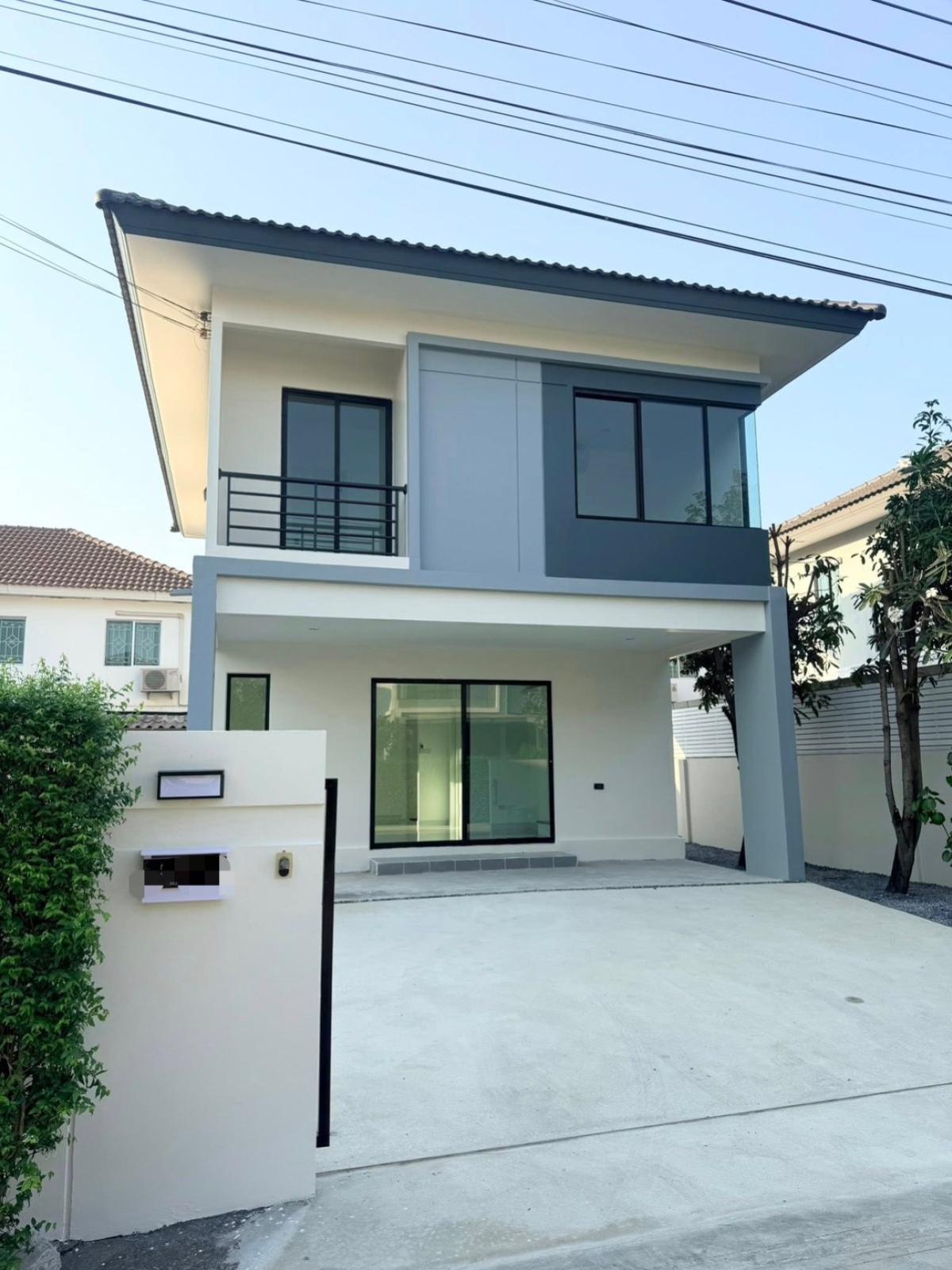 For SaleHouseSamut Prakan,Samrong : For Sale House , Pruksa Delight Bangna - Srinakarin , newly renovated , Bang Phli Yai , Bang Phli , Samut Prakarn , CX-147336