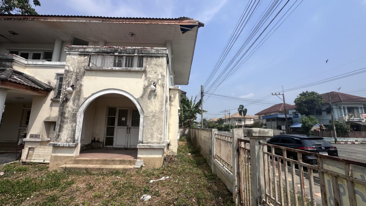 For SaleHousePathum Thani,Rangsit, Thammasat : For Sale House , Synthanee Grand View Rangsit Klong 5 , corner unit , wide frontage , Rangsit , Thanyaburi , Pathum Thani , CX-147265