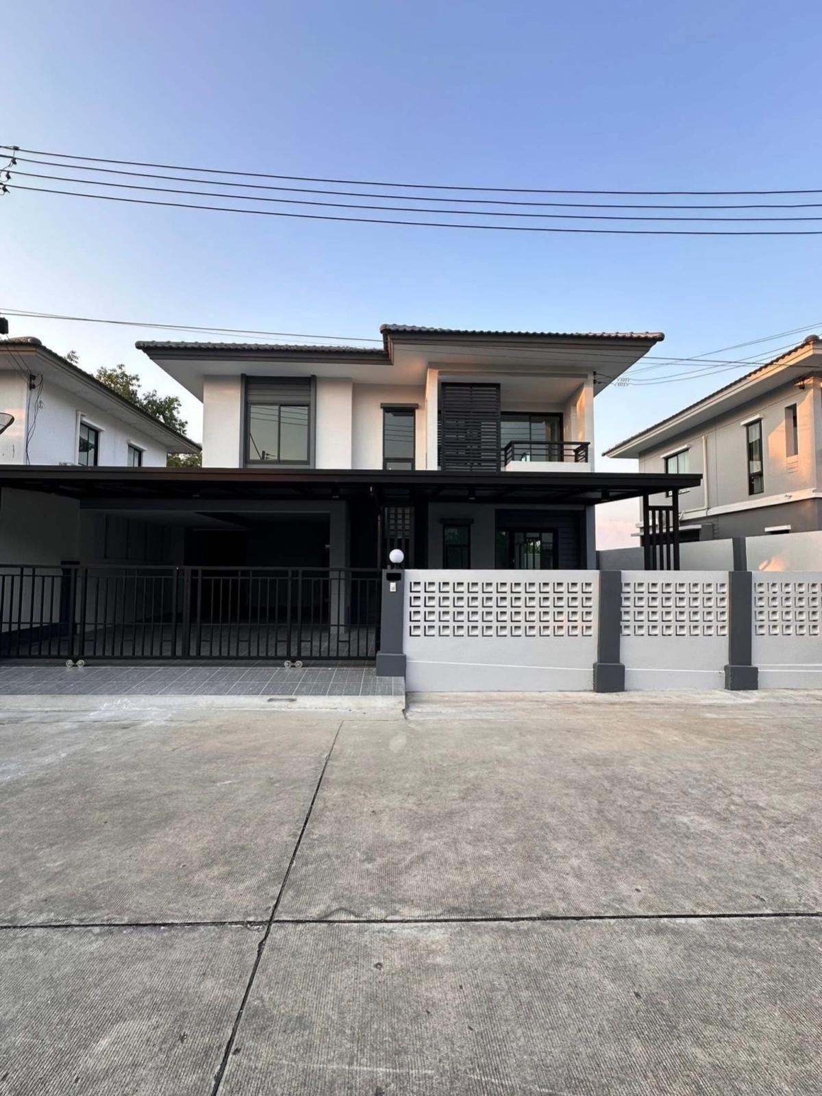 For SaleHousePathum Thani,Rangsit, Thammasat : For Sale House , Pruksa Village 21 Delight Lumlukka Klong 4 , Lat Sawai , Lam Luk Ka , Pathum Thani , CX-147662