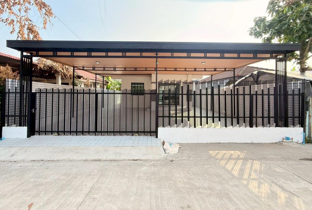 For SaleHouseMin Buri, Romklao : For Sale House , Minburi Garden Home , wide frontage , newly renovated , Saen Saep , Min Buri , Bangkok , CX-147806