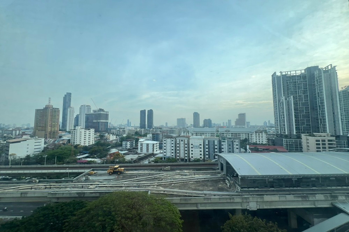 For RentCondoWongwianyai, Charoennakor : 🔥 For Rent !! large room, high floor !! 🔥 Code C20231000381..........Villa Sathorn, Studio room, 1 bathroom, furnished, ready to move in📣📣