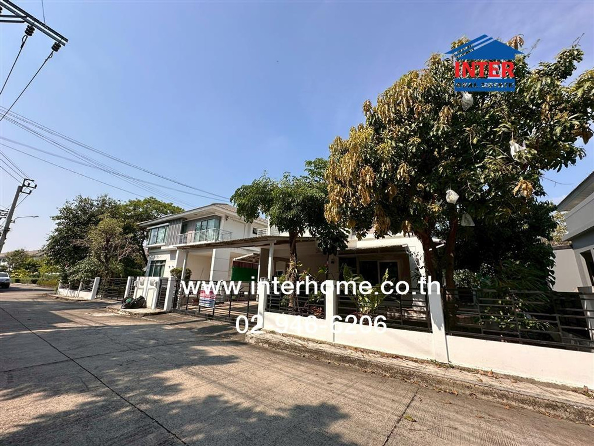 For SaleHouseRama5, Ratchapruek, Bangkruai : 2-story detached house, 58 sq m, Perfect Place Village, Rattanathibet, near Sai Ma Municipality, Ratchaphruek Road, Rattanathibet Road, Mueang Nonthaburi, Nonthaburi.