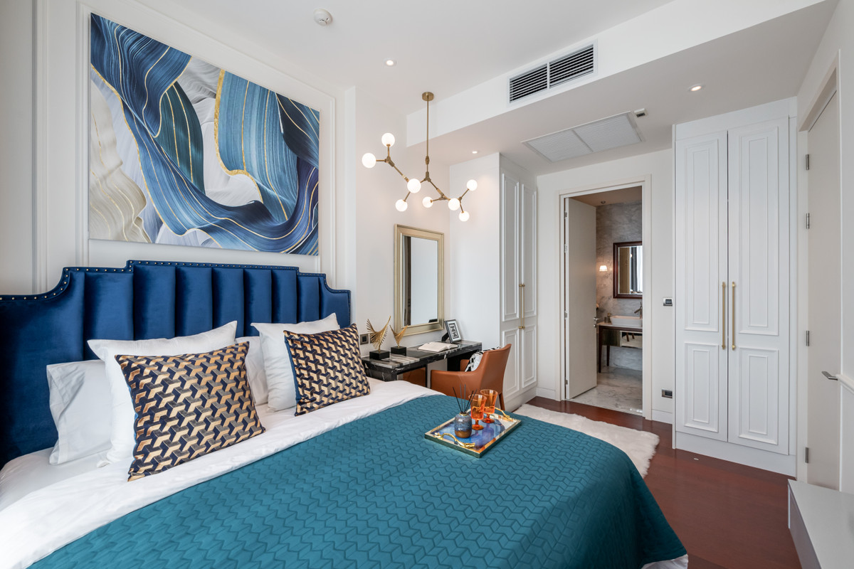 For RentCondoSukhumvit, Asoke, Thonglor : Luxury condo in Thonglor near BTS, 50 sq.m. with swimming pool and fitnessRent for only 65,000 per month EB-33122 Hurry to book before it's gone!