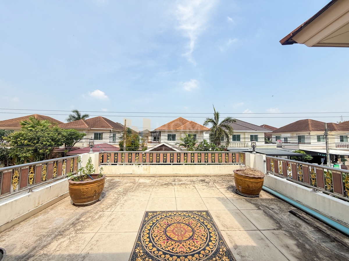 ขายบ้านมีนบุรี-ร่มเกล้า : หลังใหญ่ ใกล้ทางด่วน มีห้องนอนชั้นล่าง 🔥 เค.ซี. เนเชอรัลซิตี้ รามคำแหง / 4 ห้องนอน (ขาย), K.C. Natural City Ramkhamhaeng / 4 Bedrooms (FOR SALE) AA612