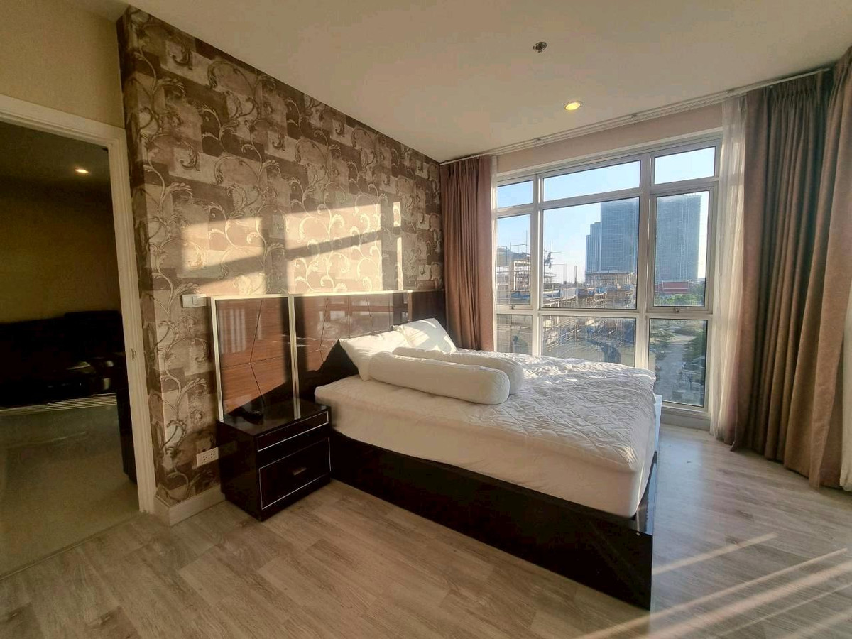 For RentCondoRattanathibet, Sanambinna : Condo for rent, 2 bedrooms, Condo Manor Sanambinnam, Nonthaburi