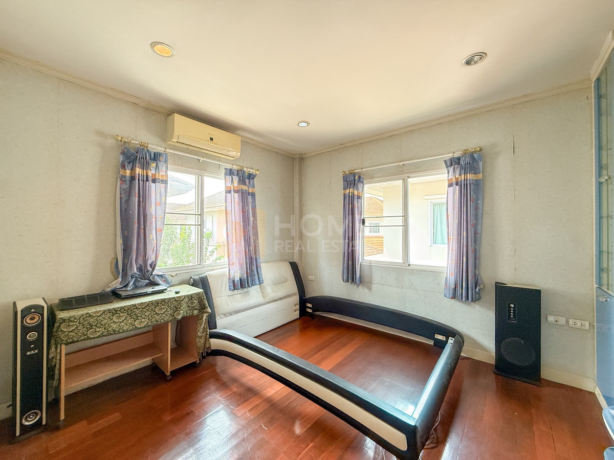 ขายบ้านมีนบุรี-ร่มเกล้า : หลังใหญ่ ใกล้ทางด่วน มีห้องนอนชั้นล่าง 🔥 เค.ซี. เนเชอรัลซิตี้ รามคำแหง / 4 ห้องนอน (ขาย), K.C. Natural City Ramkhamhaeng / 4 Bedrooms (FOR SALE) AA612