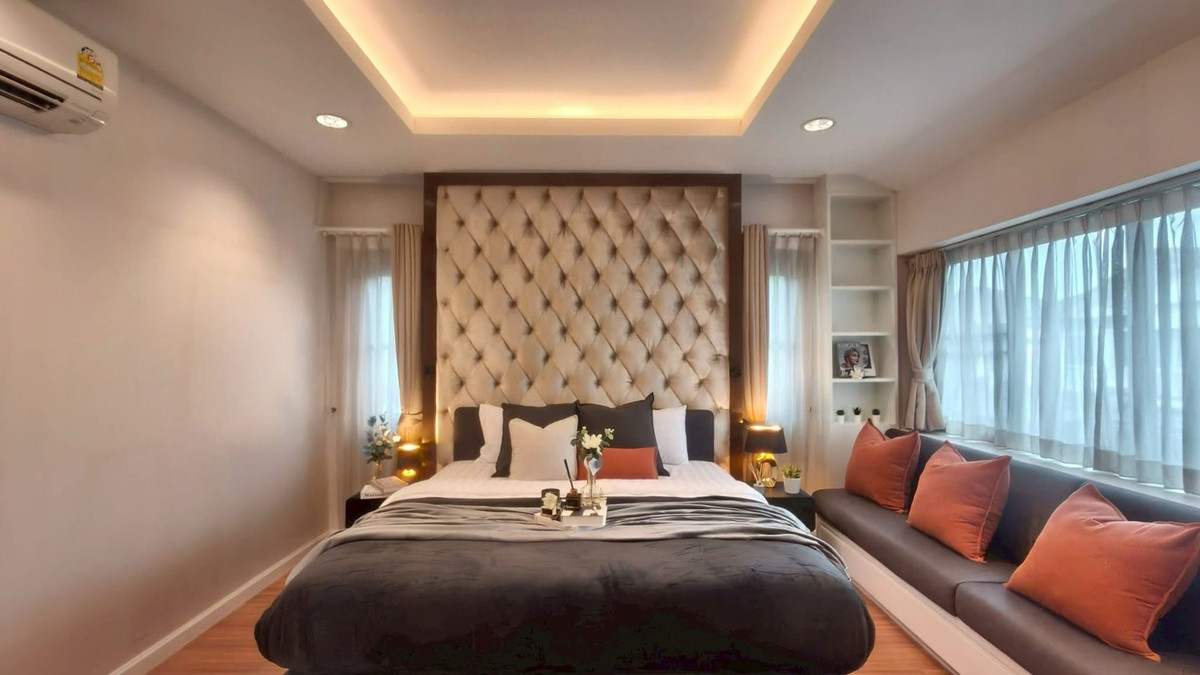 For RentHouseSamut Prakan,Samrong : Single house for rent, Nantawan Srinakarin Project.