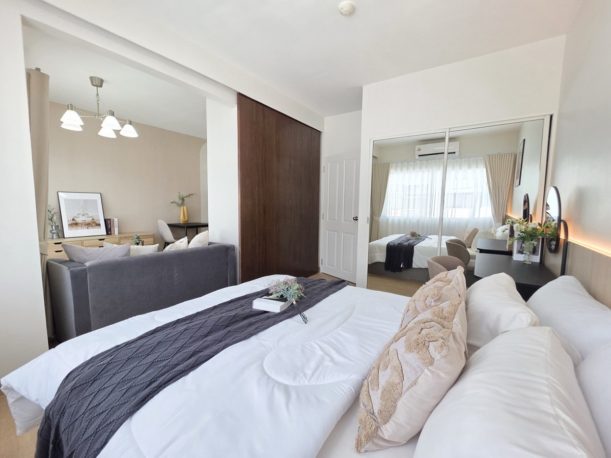 For SaleCondoOnnut, Udomsuk : Espace Condo for sale, large room, feels like sleeping in a hotel every night. #Condo On Nut