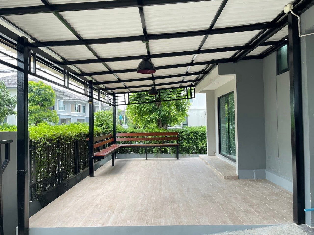 For RentHouseSamut Prakan,Samrong : Single house for rent, Pruksa Delight Bangna - Srinakarin.