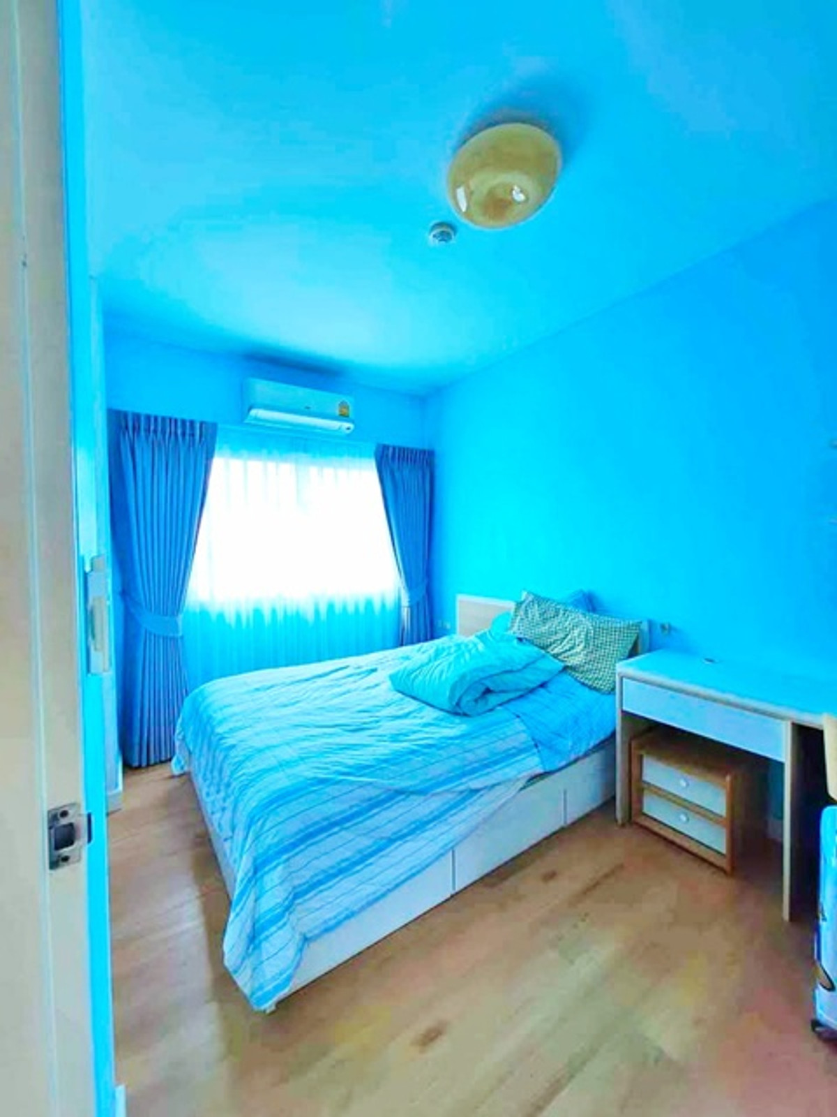 ให้เช่าคอนโดอ่อนนุช อุดมสุข : ใกล้BTSอุดมสุข 800 ม. มายคอนโด สุขุมวิท ให้เช่า 1 นอน 1 น้ำ ขนาด 35ตร.ม. ชั้น 4 ห้องแยกสัดส่วน พร้อมเฟอร์ครบ ฟรี WIFIสวนหลวง ร.9