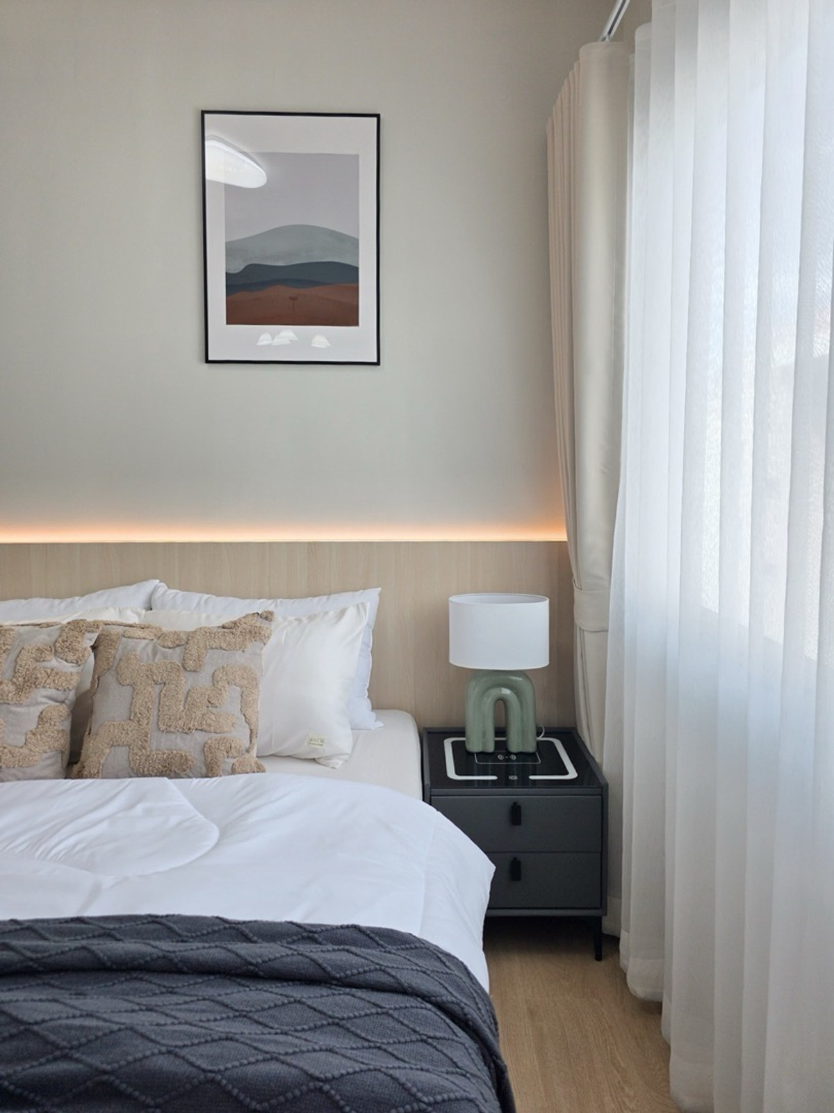 For SaleCondoOnnut, Udomsuk : Espace Condo for sale, large room, feels like sleeping in a hotel every night. #Condo On Nut