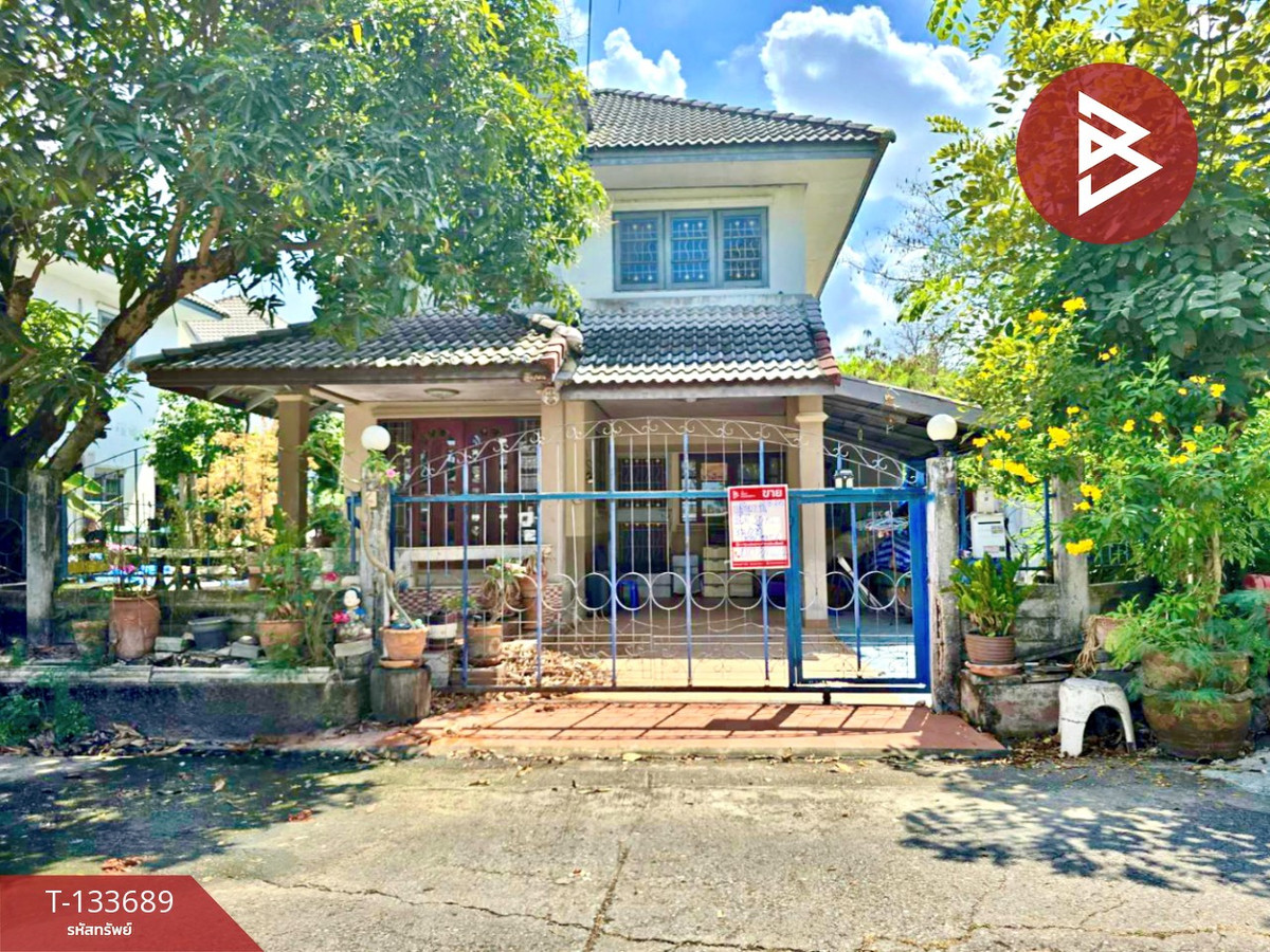 For SaleHousePathum Thani,Rangsit, Thammasat : Single house for sale Baan Suan Resort Project, Khlong Luang, Pathum Thani