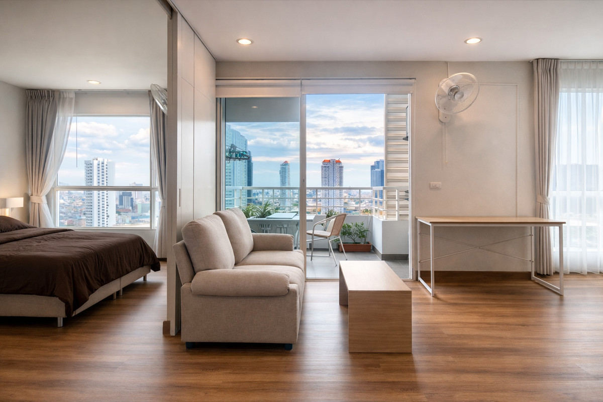 For SaleCondoWongwianyai, Charoennakor : The Light House Sathorn - Chareonnakorn / 1 Bedroom (FOR SALE), The Light House Sathorn - Chareonnakorn / 1 Bedroom (For Sale) PT087