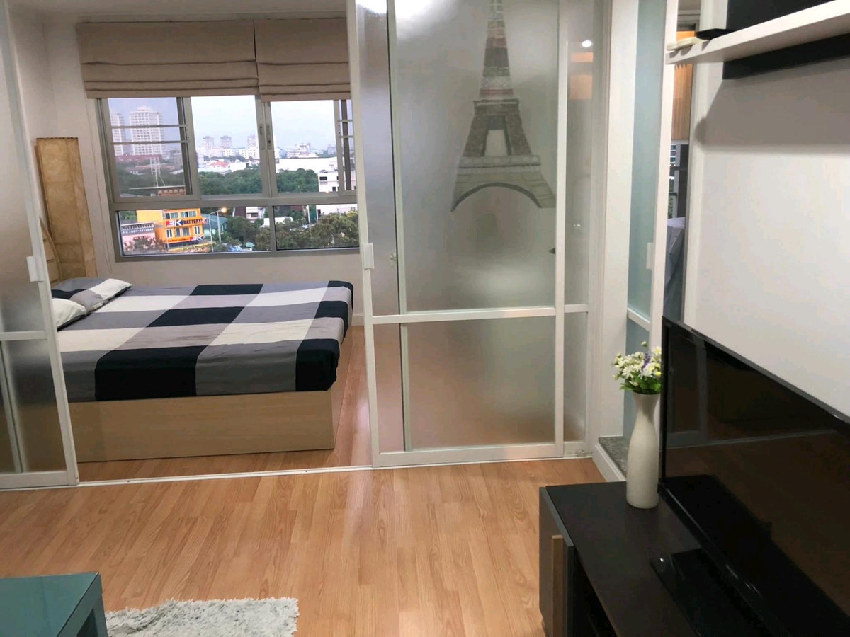 For RentCondoRamkhamhaeng, Hua Mak : ✨ Beautiful room, good location, good price, close to the BTS, only 800 meters ✨ Available, ready to move in on April 1, 2026.