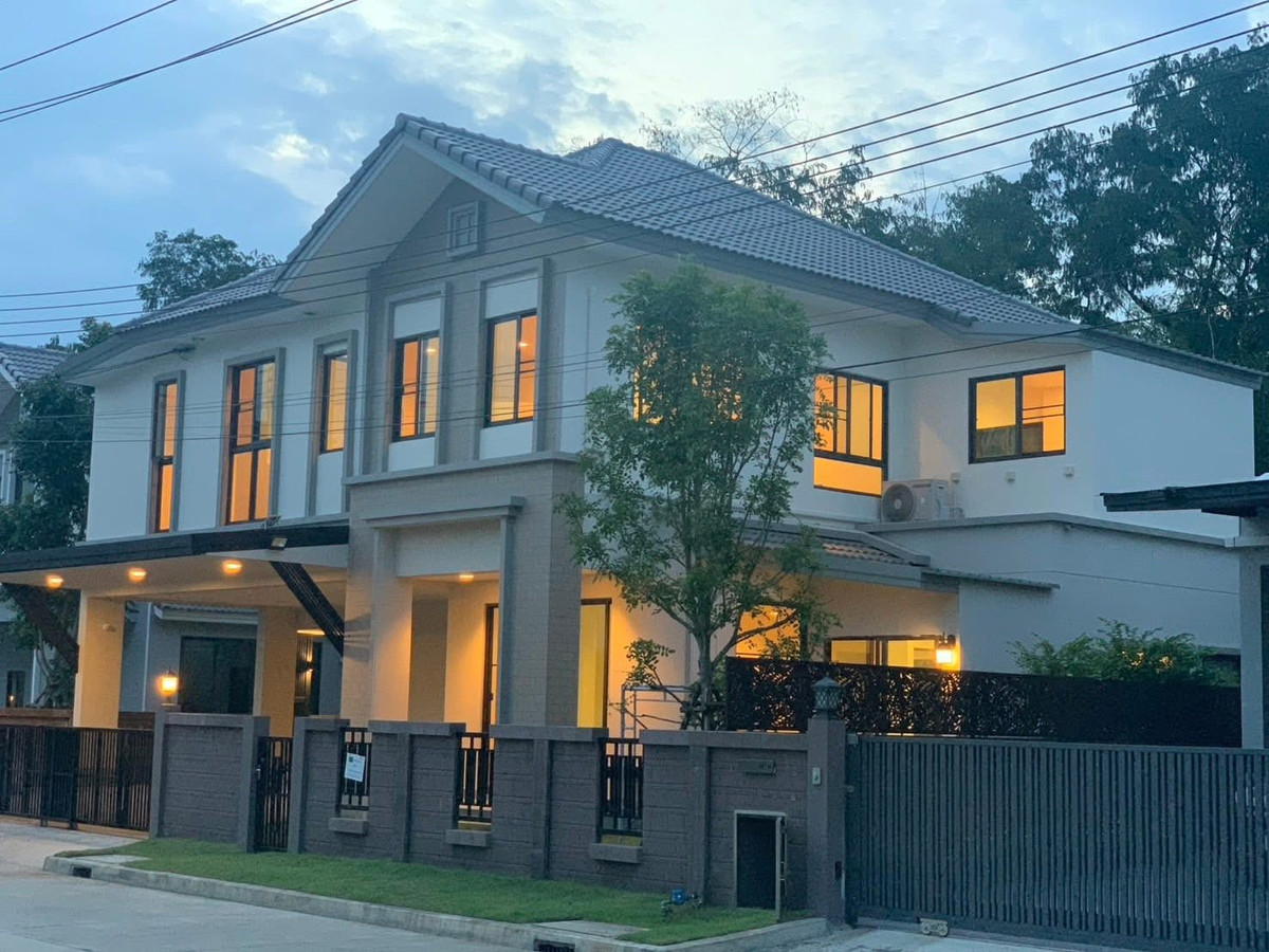 ให้เช่าบ้านปทุมธานี รังสิต ธรรมศาสตร์ : ให้เช่าบ้านเดี่ยวหรู 75 ตรว. ลัดดารมย์ ติวานนท์ ใกล้เดอะไนน์ เซ็นเตอร์ ติวานนท์