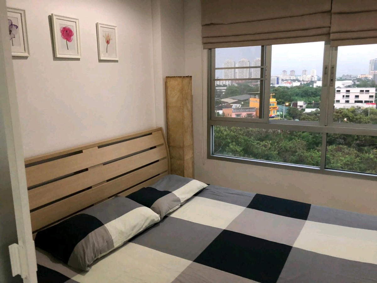 For RentCondoRamkhamhaeng, Hua Mak : ✨ Beautiful room, good location, good price, close to the BTS, only 800 meters ✨ Available, ready to move in on April 1, 2026.