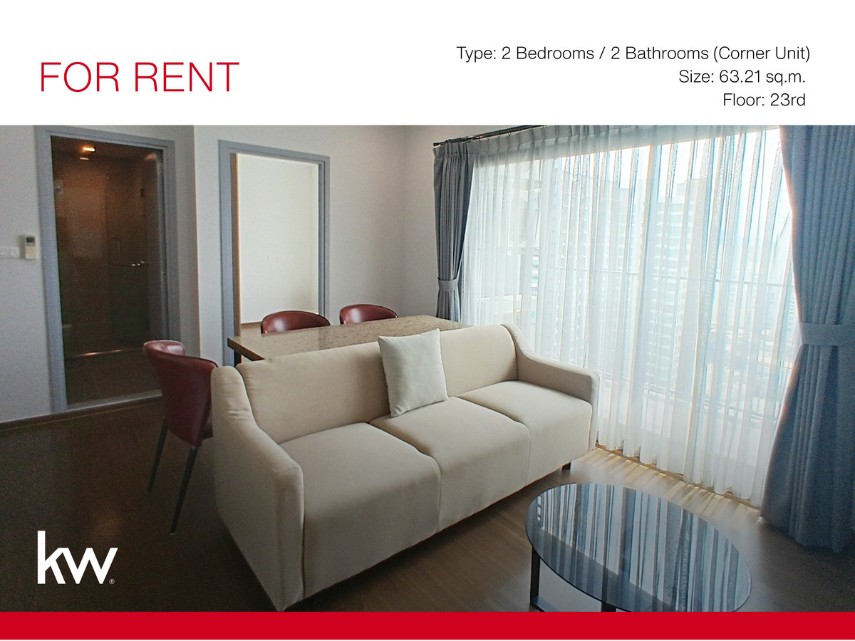 For RentCondoSapankwai,Jatujak : Exclusive Offer! Luxury 2BR Corner Unit at Ideo Phaholyothin-Chatuchak