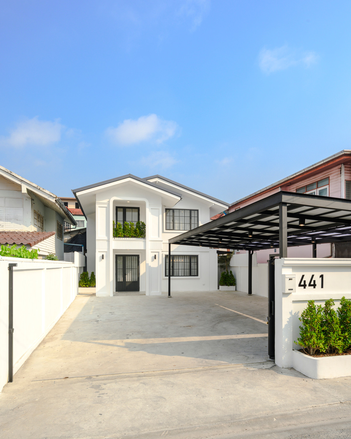 For SaleHouseOnnut, Udomsuk : S2959 Single house for sale, newly decorated, ready to move in, Soi On Nut 44.