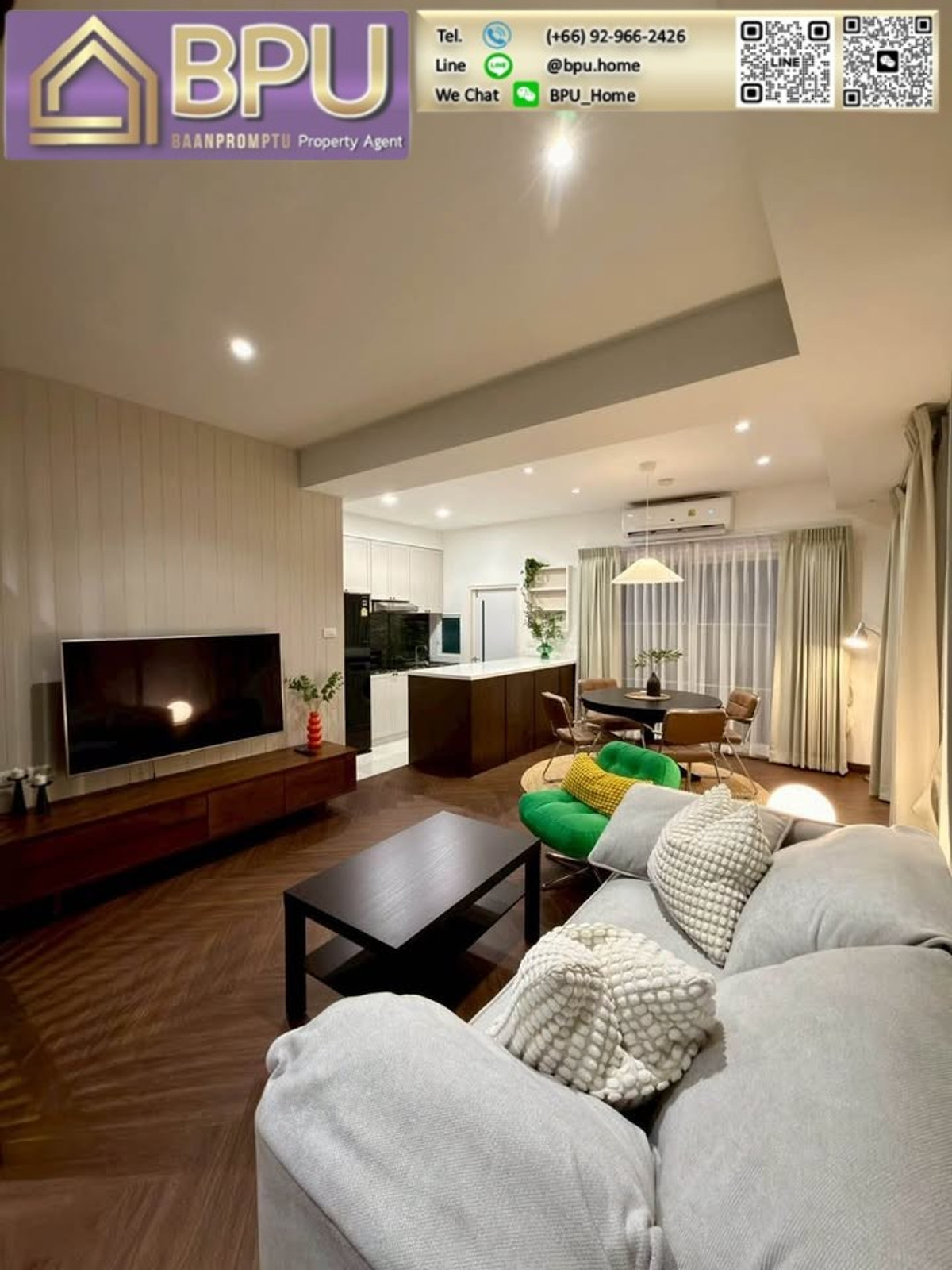 For RentTownhomeBangna, Bearing, Lasalle : ** 3 Bedrooms Townhome for Rent ** Indy Bangna-Ramkhamhaeng2 Near Mega Bangna