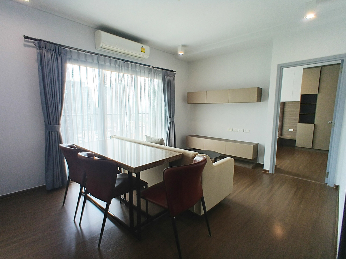 ให้เช่าคอนโดสะพานควาย จตุจักร : 🌟 ปล่อยเช่า ห้องมุม Layout พิเศษที่มีเพียงห้องเดียวในชั้น! 2BR 63.21 ตร.ม.