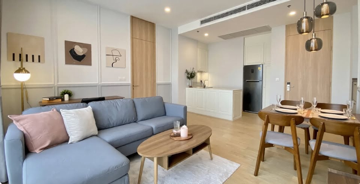 ให้เช่าคอนโดสุขุมวิท อโศก ทองหล่อ : Rare unit - 1 bed 56sqm ✨