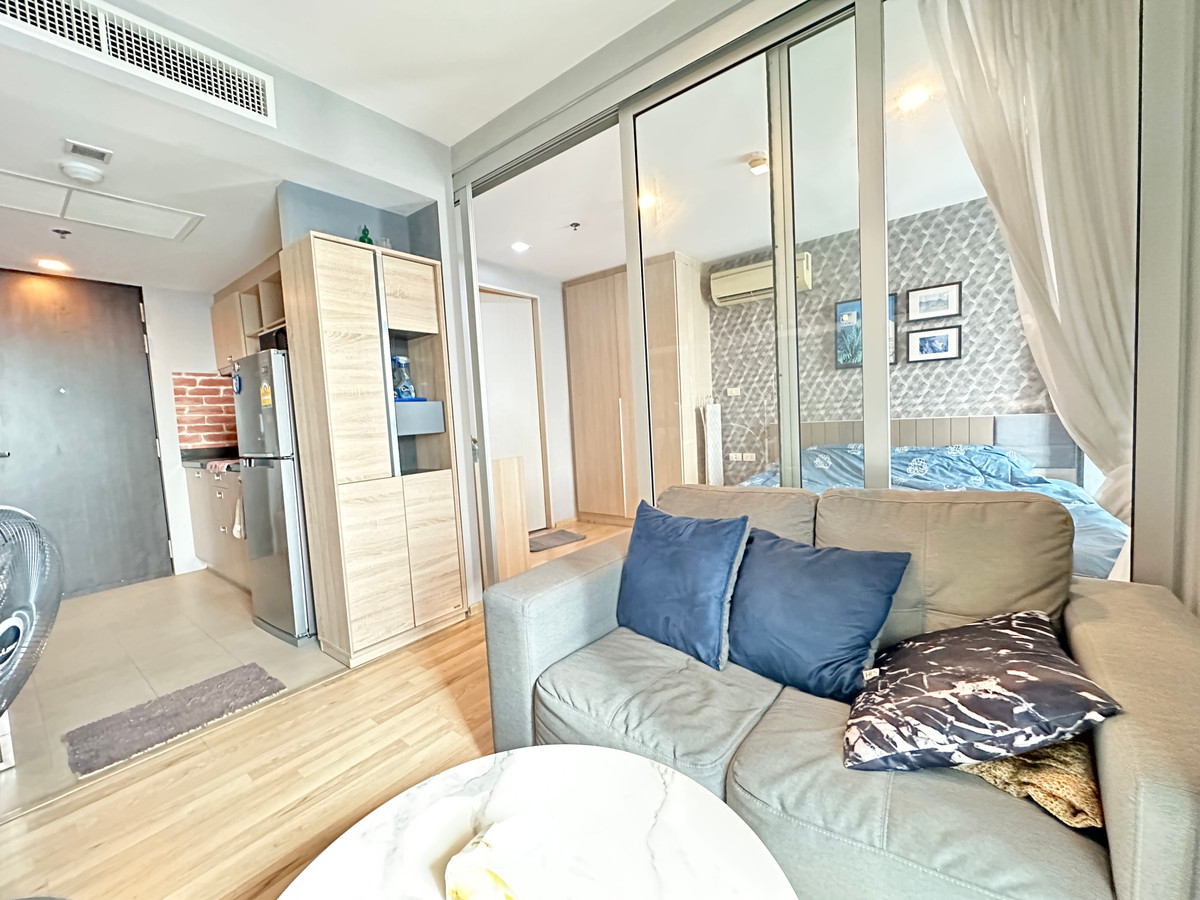 For SaleCondoLadprao, Central Ladprao : 🟢"Knot is comfortable" ready to take care of🟢 / Room never rented out / Condo for sale Haus 23, 24th floor, near MRT Lat Phrao, 2xx meters, can walk.