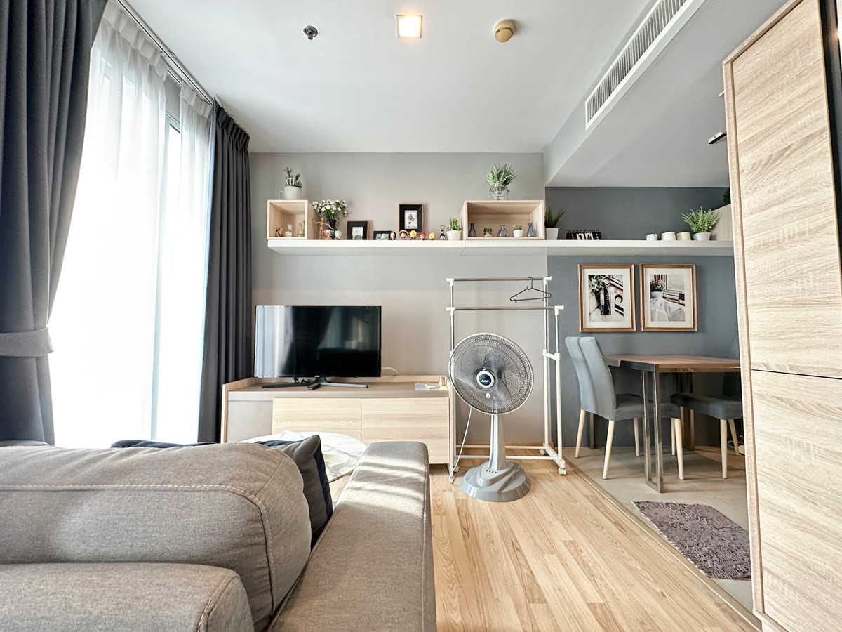 For SaleCondoLadprao, Central Ladprao : 🟢"Knot is comfortable" ready to take care of🟢 / Room never rented out / Condo for sale Haus 23, 24th floor, near MRT Lat Phrao, 2xx meters, can walk.