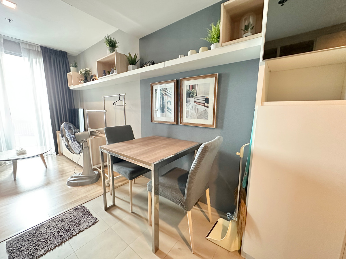 For SaleCondoLadprao, Central Ladprao : 🟢"Knot is comfortable" ready to take care of🟢 / Room never rented out / Condo for sale Haus 23, 24th floor, near MRT Lat Phrao, 2xx meters, can walk.