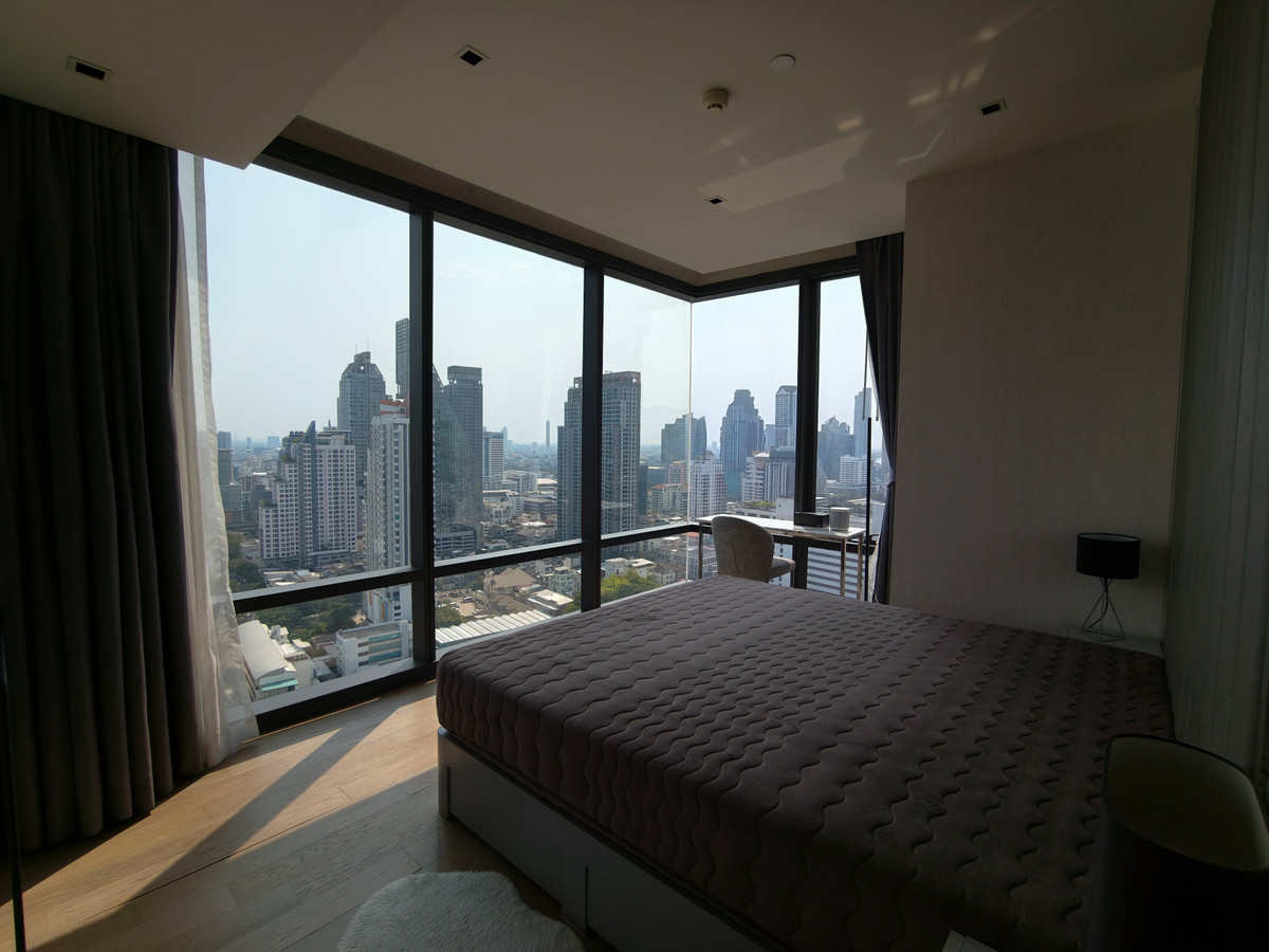 For RentCondoSilom, Saladaeng, Bangrak : ✨ High Floor | Mahanakhon View -- 2 beds