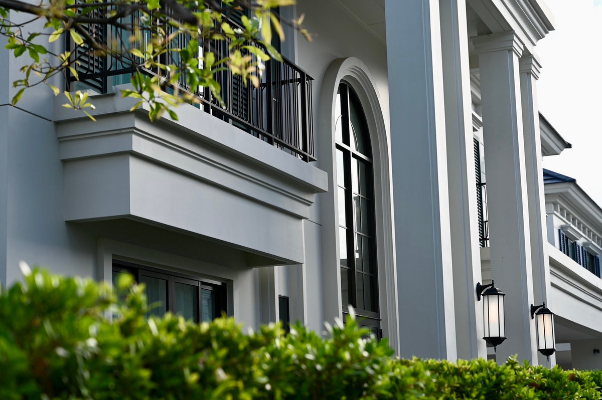 For RentHouseBangna, Bearing, Lasalle : Single house for rent, Setthasiri Bangna Km.10 280,000 baht.