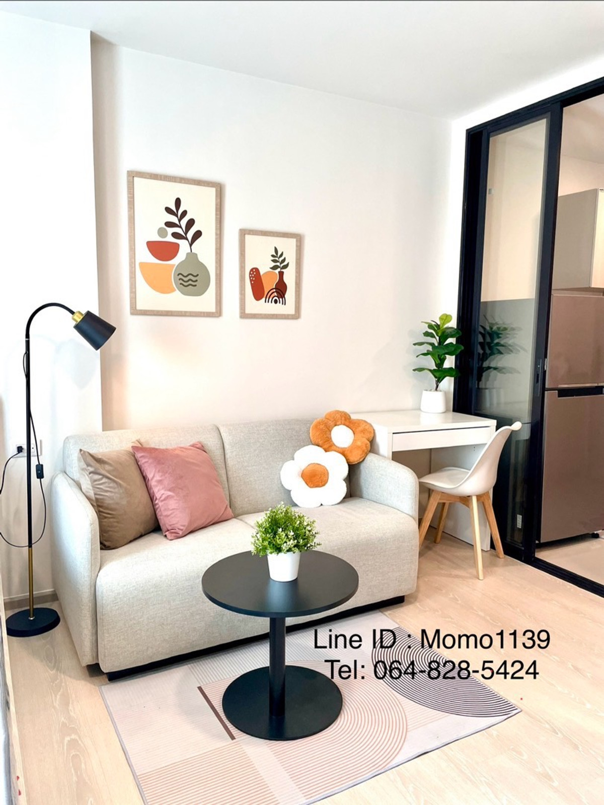 For RentCondoPathum Thani,Rangsit, Thammasat : 🌷D Condo Hype Rangsit in front of Bangkok University There is a footbridge and 7-Eleven in front of the project. 🎀Beautiful room, fully furnished.