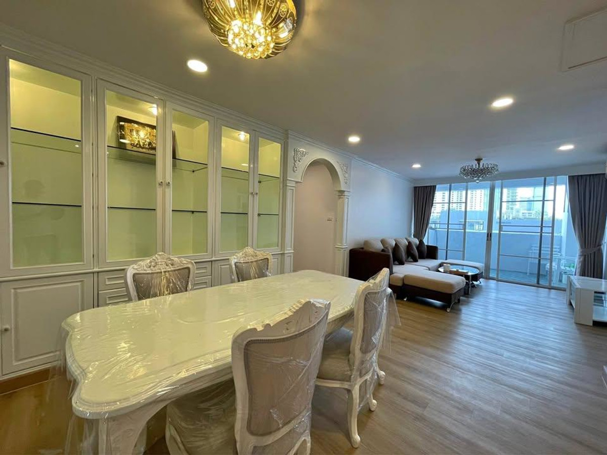 For RentCondoSukhumvit, Asoke, Thonglor : LTH14587 – Condo for Rent | D.S. Tower 2 Sukhumvit | 125 sqm | 3 Beds 2 Baths | Near BTS Phrom Phong | 58K/Month | Condo for rent D.S. Tower 2 Sukhumvit