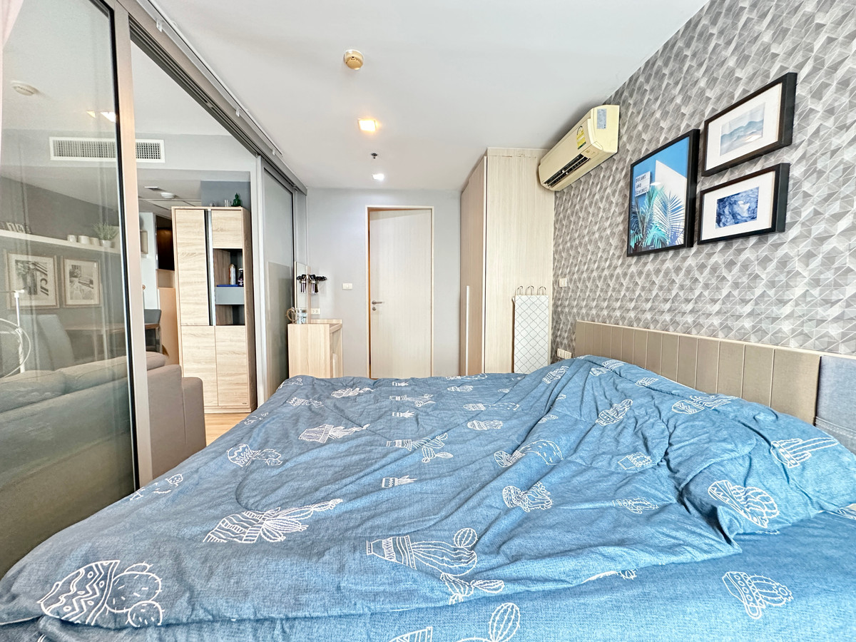 For SaleCondoLadprao, Central Ladprao : 🟢"Knot is comfortable" ready to take care of🟢 / Room never rented out / Condo for sale Haus 23, 24th floor, near MRT Lat Phrao, 2xx meters, can walk.