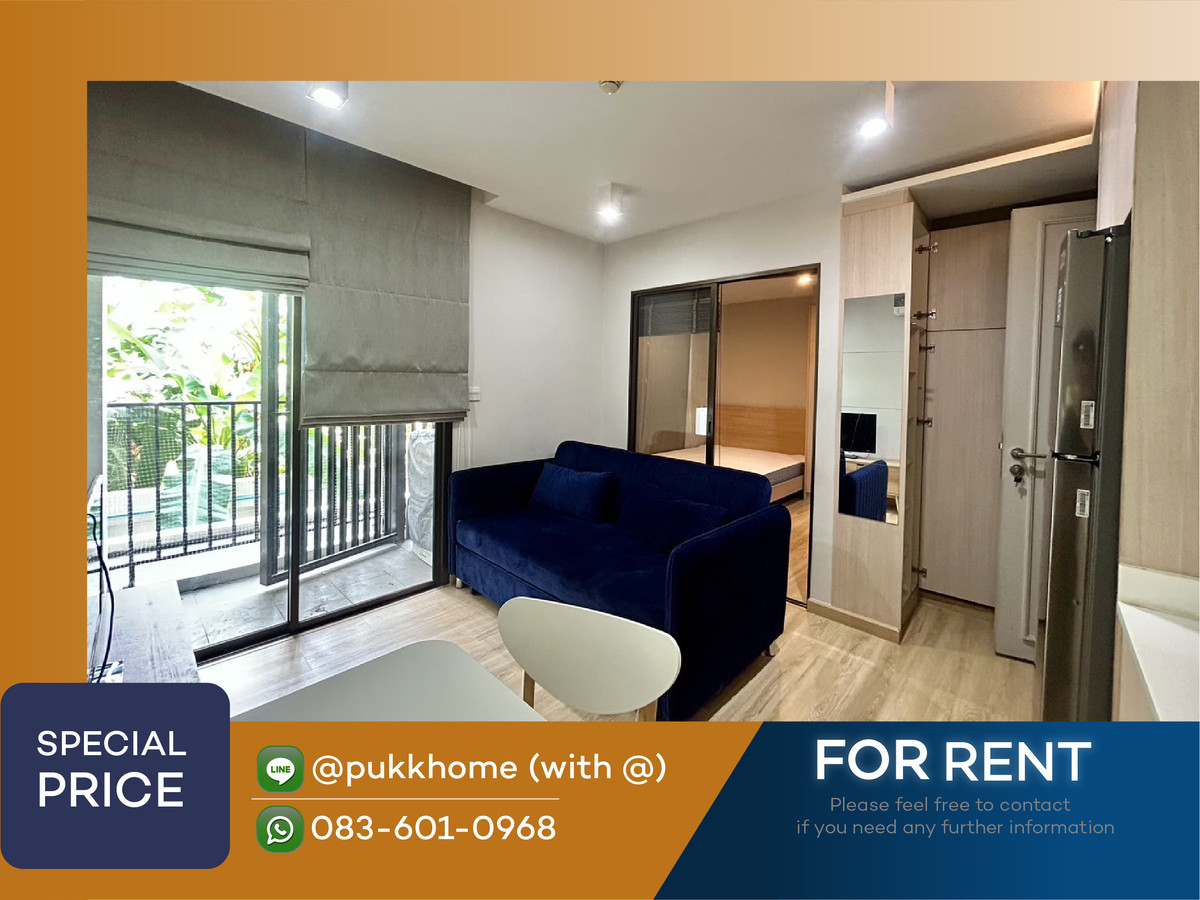 ให้เช่าคอนโดราชเทวี พญาไท : CAT FRIENDLY 😺 Maestro 12  ห้องว่างพร้อมเข้าอยู่  📩Line : @pukkhome ( with @)