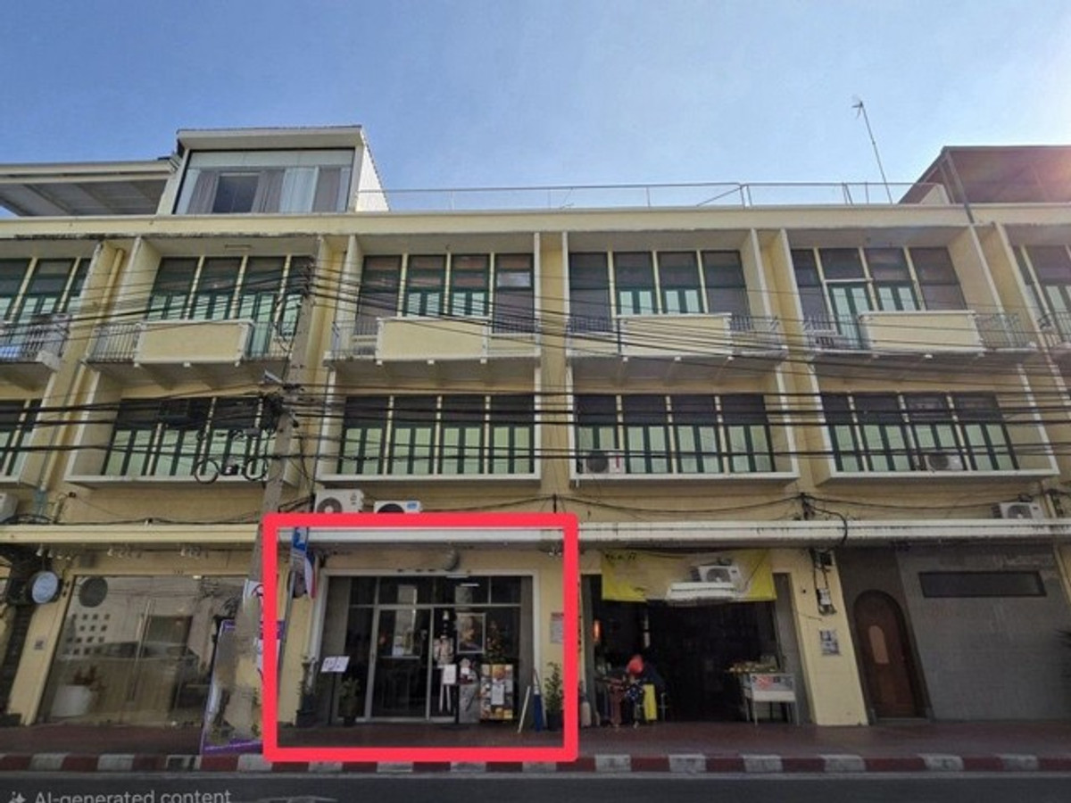 ให้เช่าอาคารพาณิชย์เยาวราช บางลำพู : HR3261ให้เช่าพื้นที่ทำเลทองปล่อยเช่าพื้นที่อาคารชั้นล่าง ย่านเสาชิงช้า-สำราญราษฎร์  เขตพระนคร