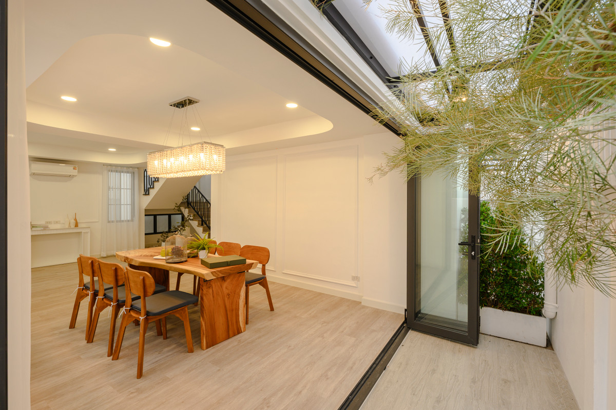 For SaleHouseOnnut, Udomsuk : S2959 Single house for sale, newly decorated, ready to move in, Soi On Nut 44.