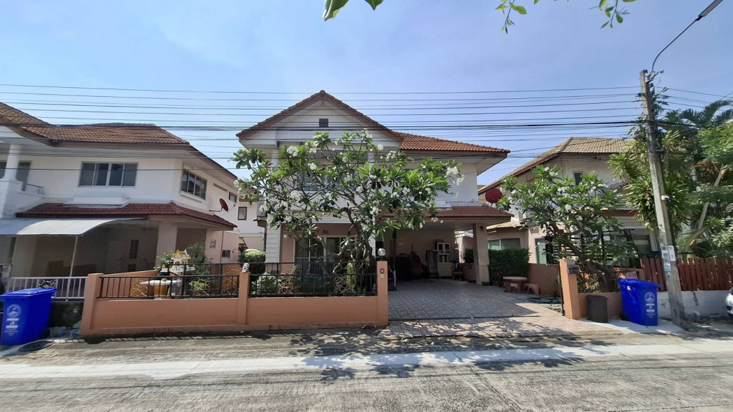 ขายบ้านสมุทรปราการ สำโรง : ขาย บ้านเดี่ยว พร้อมอยู่ ออคิด วิลล่า บางนา 180 ตรม 57.2 ตรว ใกล้สนามบินสุวรรณภูมิ ถนนบางนาตราด