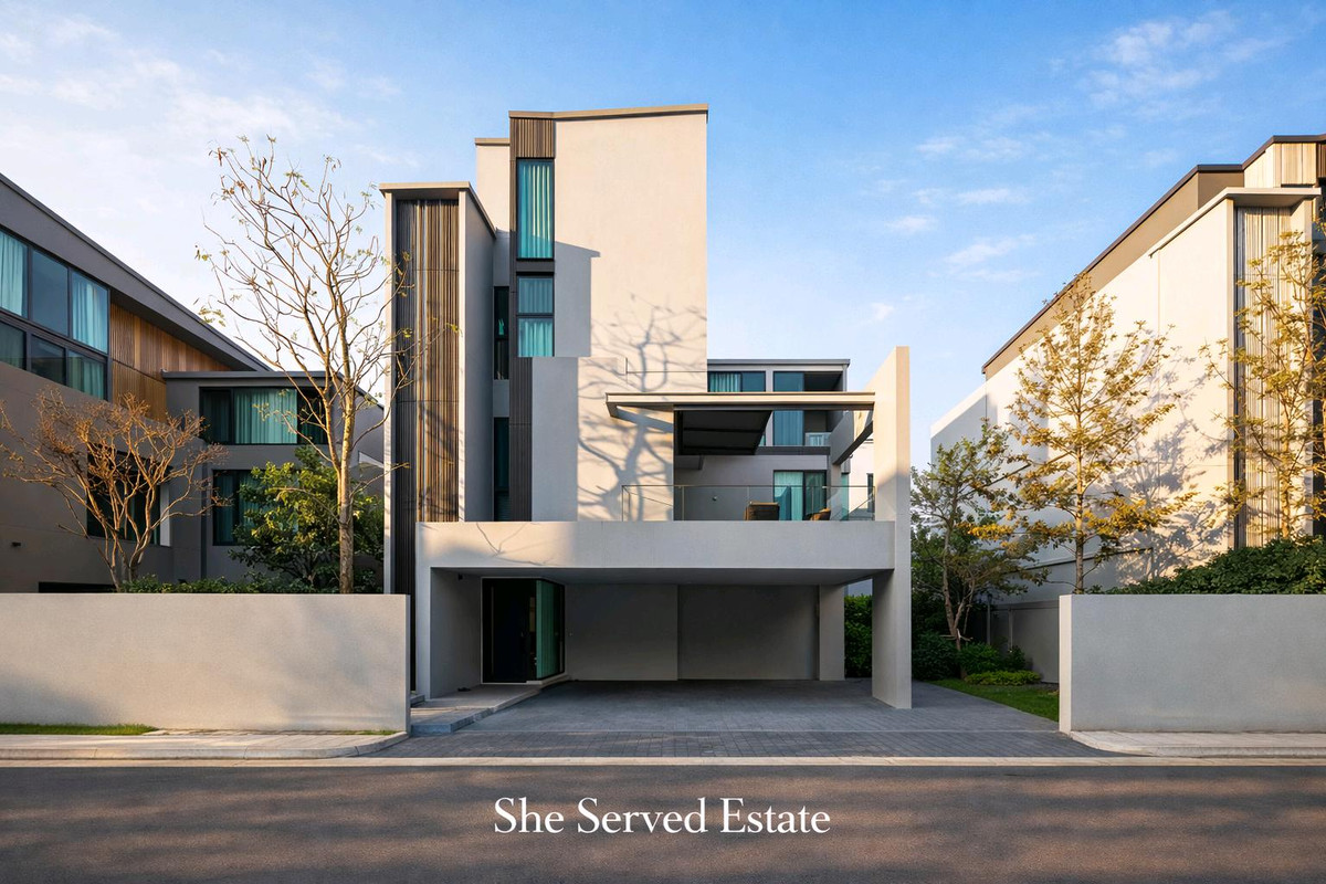 บ้านพัฒนาการ ศรีนครินทร์ : ◈Sale /Rent VIVE 2 Krungthep Kreetha  ◈ Land size: 86 sq.wah • South-facing • 4 Bedrooms • 5 Bathrooms