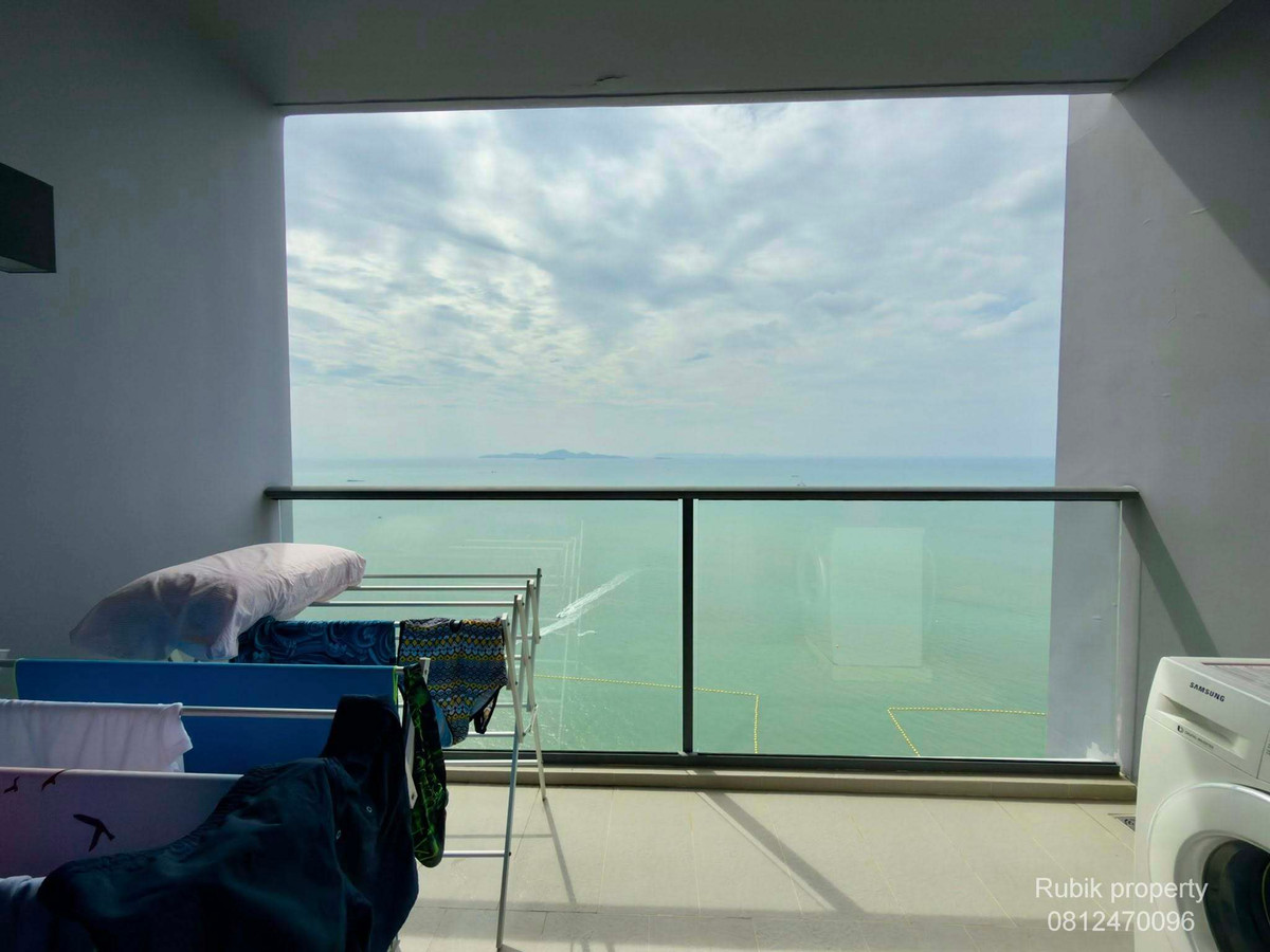 For SaleCondoPattaya, Bangsaen, Chonburi : 🌊 Condo for sale Zire Wongamat – high floor, panoramic sea view RB1696